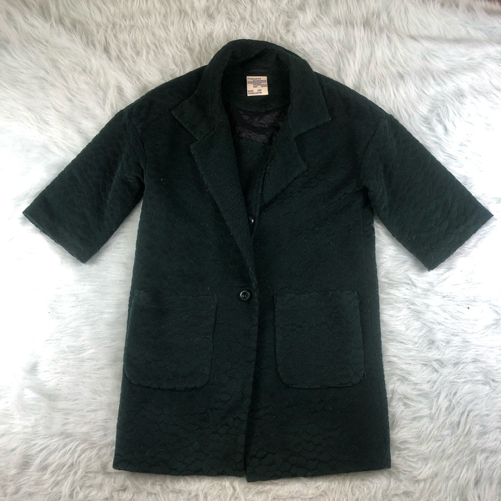 Baum Und Pferdgarten Animal Print Textured Jacket